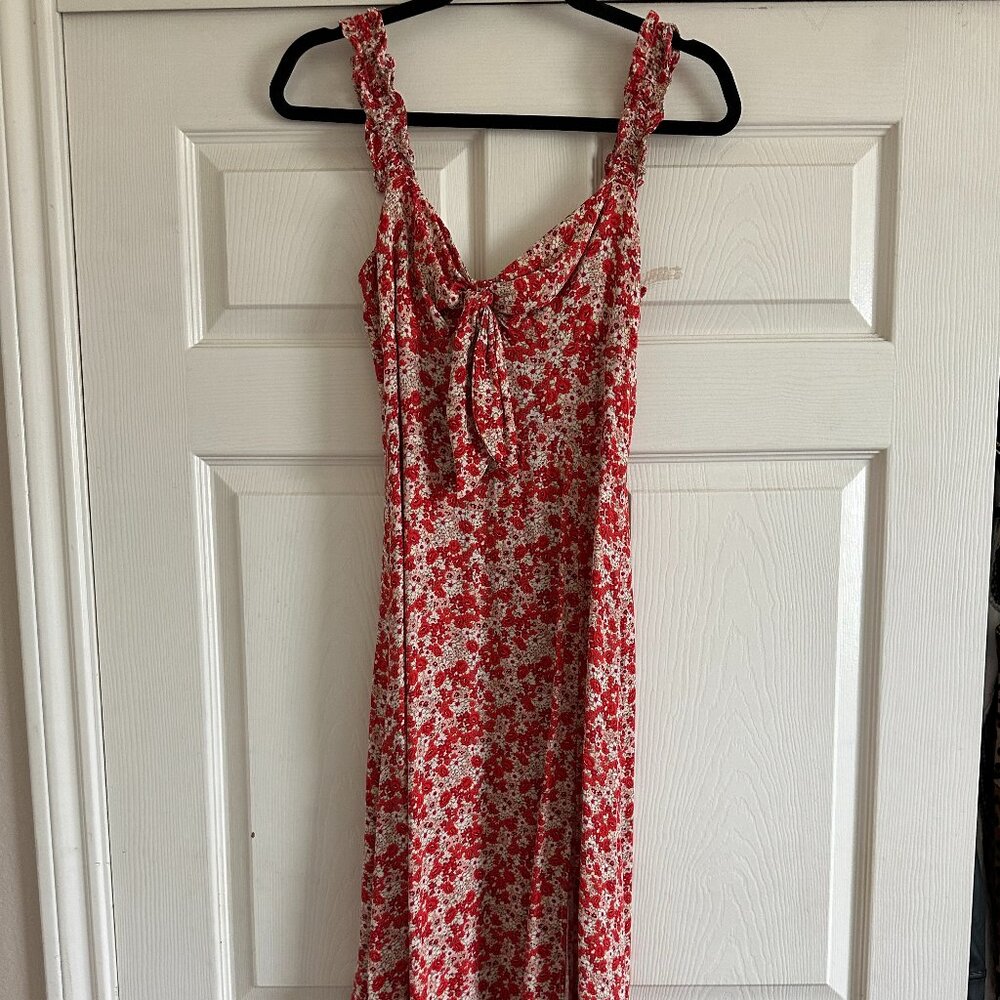 Zara Floral Midi Dress